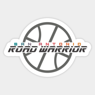 San Antonio Road Warrior Sticker